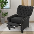 thumbnail image 2 of Fauteuil Inclinable, Fauteuils Inclinables de Cinéma Maison avec Support Lombaire, Fauteuil Inclinable pour Salon (Gris Foncé), 2 of 6