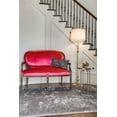 thumbnail image 3 of 8' X 10' Gray And Silver Shag Tufted Handmade Area Rug, 3 of 4