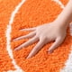 thumbnail image 5 of RKSTN halloween bathroom decor Pumpkin Bathroom Rugs Pumpkin Shaped Bath Mat Machine Washable Orange Bath Rugs Tub Living Bedroom Kitchen Decoration Area Rugs Gift, 5 of 9