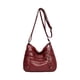 thumbnail image 1 of Bolso Bandolera con Cremallera, Correa Ancha para El Hombro, Cartera para Teléfono Móvil, Bolso de Hombro, Múltiples Bolsillos con Cremallera., 1 of 7