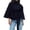 Navy, variant on Wutalume Women's Fashion Solid Color Hooded Button Up Belted Trench Coat Jacket, Classic and Elegant Outerwear for Office and Casual Occasions,Beige L