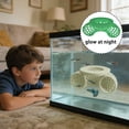 thumbnail image 4 of Betta Fish Tank Accessories, Floating Betta Activity Tunnel Aquarium Hideout and Shrimp Cave, Interactive Fish Tank Decor and Stress Relief Resting Spot for Betta Fish and Small Fish Shrimp, Luminous, 4 of 6