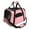Pink, variant on Portable Soft-Sided Pet Carriers Travel Bag Breathable Durable Dog Cat Carrier, 17.32" X 9.84" X 11"