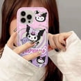thumbnail image 4 of Kuromi-funda transparente de Hello Kitty para Samsung Galaxy, carcasa para teléfono Samsung Galaxy A04, A04S, A04E, A14, A24, A03S, A13, A23, A73, A12, A22, A42, A51, A71, 4 of 5