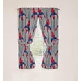 thumbnail image 2 of Spiderman Crime Fighter 2 Panels Curtain Set, 63 Inch Long - Boys Room Décor, 2 of 5