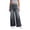 Gray-1, variant on Jeans for Women Elastic High Waist Wide Leg Stretchy Baggy Streetwear Casual Denim Pants with Pockets