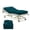 Teal, variant on 12 Pack Hospital Bed Fitted Sheets 36" x 80" x 6" Deep – 100% Egyptian Cotton 400 Thread Count, Soft Breathable & Durable Patient Sheets with Elastic All Around, Easy-Care Aqua-Blue Solid
