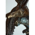 thumbnail image 5 of Nifao Eagle on a wave - Bronze Statue – Home Decor Sculpture, 32"L x 12"W x 34"H, 5 of 12
