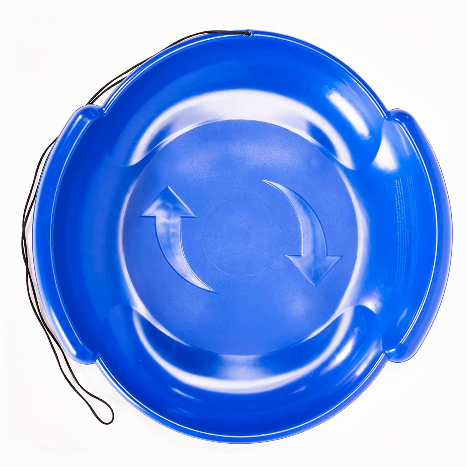 Round Saucer Snow Sled Premium Canadian Resin Snow Disc Round Snow