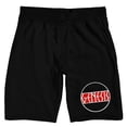 thumbnail image 5 of Genesis Logo Men's Black Lounge Shorts-Medium, 5 of 7