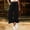 Black, variant on Womens Elastic-Waist Wide-Leg Capri Pants with Ruffled Hem and Drawstring, Soft Comfy Fabric for summer casual daily outfits Black XXL
