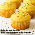 thumbnail image 4 of Silicone Baking Mold Non Stick Food Grade Cake Bread Pan 29X20X3Cm for Kitchen Baking, 4 of 7