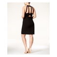 thumbnail image 2 of Love Squared Womens Open Back A-line Dress, Black, Plus Size, 2X, 2 of 2
