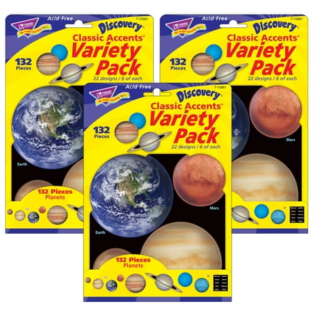 UPC: 0194629010271 | TREND Planets Classic Accents Variety Pack 396 Pieces
