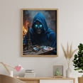 thumbnail image 6 of Diamond Art Kits for Adults, Skull Hooded Figure With Art Supplies 5D Diamond Painting Kits for Adults Beginners, DIY Full Drill Diamond Painting, Gem Art and Crafts 12x16, 6 of 7