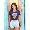 thumbnail image 2 of Pipeline Waveflower Good-Vibes Trend - Crop Tee Women's, 2 of 4