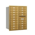thumbnail image 4 of Salsbury Industries 4C Horizontal Mailbox 10-Door High Unit (37.5"), Double Column, 18 MB1 Doors, Aluminum, Rear Load, Private Access, 4 of 4