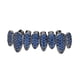 thumbnail image 1 of de Cobre Multicolor Decorativas de Fiestas Carnaval Accesorio de Disfraz de Regalos para , Dientes inferiores azul oscuro Yinane Dientes de Halloween Flase, 1 of 6