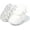 01/Cream White, variant on Newborn Infant Baby Girl Boy Cotton Booties Stay On Sock Slippers Soft Bedroom Shoes Non-Skid Ankle Boots With Grippers Toddler Crib Warm Shoe First Walker Birthday Shower Gift