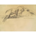 thumbnail image 2 of John Singer Sargent 24x19 Black Ornate Framed Double Matted Museum Art Print Titled: Study for ‘Hell’ (1903-1916), 2 of 5