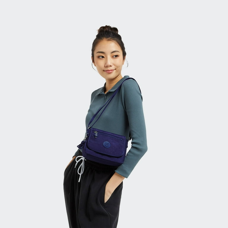 Kipling Sabian Crossbody Mini Bag Galaxy Blue Walmart