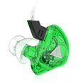 thumbnail image 1 of Ficarrico Auriculares deportivos con cable Aislamiento de ruido Control de volumen Graves potentes con micrófono Auriculares supraaurales para deportes AK5?Verde, 1 of 2