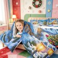 thumbnail image 4 of Manfei Farmhouse Christmas Animals 7 Pieces Full Size Bedding Sets,Western Xmas Festive Full Size Bed in a Bag,Xmas Reversible, 4 of 7