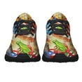 thumbnail image 5 of Coqui Frog Three Kings ChriStas Puerto Rico Shoes Sneakers Black Size 6, 5 of 7