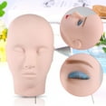 thumbnail image 5 of Mannequin head, upgrade makeup eye eyelash extension practice mannequin head, doll training head model makeup, make wig, wig, glasses model, 5 of 9