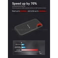 thumbnail image 4 of Unidad de estado sólido externa portátil de 8 TB, E81, E61, PSSD, 1 TB, 2 TB, 4 TB, hasta 2000 MB/s, USB 3.2 Gen 2, para PC, portátil, Mac, PS5, 4 of 5