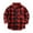 Red, variant on Gubotare Baby Jackets Boys Toddler Kids Plaid Shacket Jacket Boys Girls Flannel Shirts Long Sleeve Button Down Hooded Jackets Warm Coat Size 7-8 ( Red,7-8 Years)