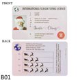 thumbnail image 3 of 5/10 piezas de licencia para montar en trineo de Papá Noel, accesorios de cosplay de Papá Noel para Navidad, licencia de conducir para víspera de vuelo, decoración para fiesta de Navidad en el hogar, 3 of 5