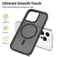 thumbnail image 2 of Magnetic for iPhone 16 Pro Case, Compatible with MagSafe, Military Grade Drop Protection, Ultra Slim Translucent Matte Shockproof Lightweight Phone Cover, for iPhone 16 Pro, Darkpurple, 2 of 8