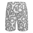 thumbnail image 6 of Naloa Snake Men's Beach Shorts, Surfing shorts, Swim trunks, Quick Dry Swim Trunks for Surfing Beach Fun - Medium, 6 of 9