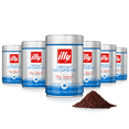 thumbnail image 1 of illy Café Moulu Décaféiné Classico Torréfaction Moyenne, 8.8 oz, 6 pk, 1 of 6