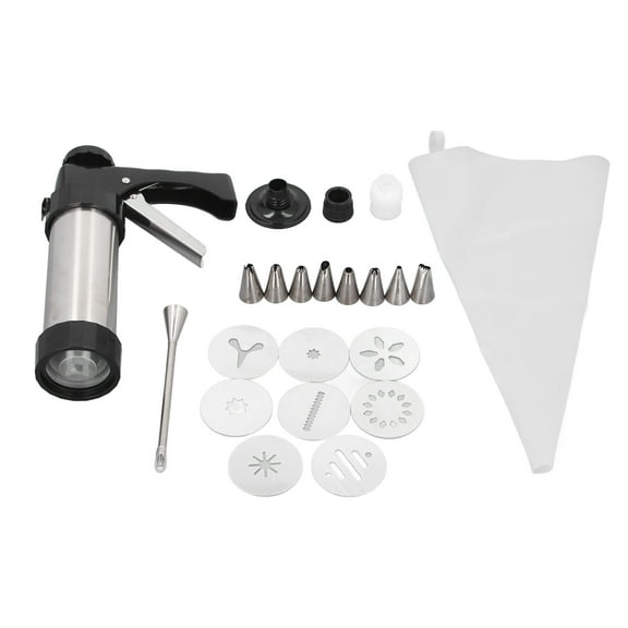 Stainless Steel Cookie Press Maker For Churros  Fruity Snacks, Easy DIY Baking Tool