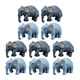 thumbnail image 1 of 10pcs mini figura decoración elefante de elefante, 1 of 5