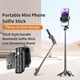 thumbnail image 2 of XIAOMIYOUPIN FUNSNAP P15 Mini Selfie Stick Extendable Tripod Stand with Bluetooth Remote, 2 of 5