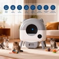 thumbnail image 2 of Studyset Self Cleaning Litter Box, Large Capacity Automatic Cat Litter Box Self Cleaning for Cats, Electric Cat Litters Box App Control, Triple Safety Protection, 1 Roll Garbage Bags, Easy to Clean, 2 of 11