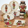 thumbnail image 3 of Certified International Holiday Magic Nutcracker Rectangular Serving Platter, 14" X 10", Multicolor, 3 of 4