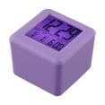 thumbnail image 5 of Silicone Square Alarm Clock LCD Digital Alarm Clock Smart Light Date Alarm Clock Time Display With Snooze Function Accessory, 5 of 6