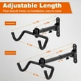 thumbnail image 2 of 2PACK Bike Rack Garage Bike Wall Mount Bicycle Wall Hanger Bike Hook Bike Storage Rack for Indoor Storage Bike Horizontal Hanger Bicycle Wall Mount Bicycle Wall Rack, 2 of 7