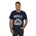 thumbnail image 6 of Muscle Daddy Weightlifter skeleton barbell dad bodybuilder Unisex T-shirt, 6 of 7
