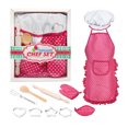 thumbnail image 5 of Kid Baking Set Pink Portable No Tóxico Kit De Delantal Para Niños Moyic FN002697-00, 5 of 5