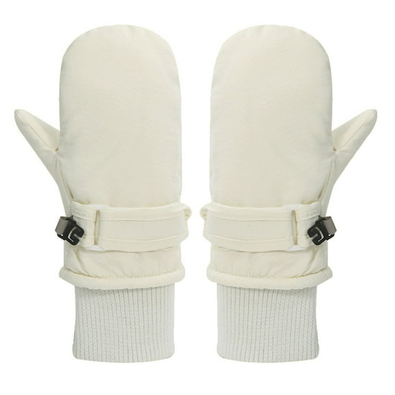 RYUJNDK Quick-Dry Waterproof Ski Gloves Kid Insulated Snow Gloves Winter Warm Gloves for Kid Keep Their Hands Warm & Dry