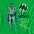 thumbnail image 2 of DC Night Life Women's T Shirt, Kelly Green, Large, 2 of 6