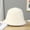 White, variant on Version Of The Internet Celebrity In Rabbit Hair Bucket Hat Female New Knit Hat Plush Fisherman Hat Warm Pure Color Pot