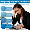 thumbnail image 4 of 8PCS Silicone Magnetic Balls Fidget Toys for Adults Teens, Stress Relief Sensory Toy for Autism ADHD Anxiety, Office Desk Fun Textures Gadgets, Stocking Stuffers Gift for Women Men Teen,Blue, 4 of 8