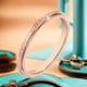 thumbnail image 1 of Anillo de acero inoxidable de titanio y acero para mujer, anillo de lujo ligero de alta gama que combina con todo para niñas y mujeres, 1 of 5