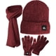 thumbnail image 1 of Juego de Gorro, Bufanda y Guantes de Pantalla Táctil, Bluelander, Unisex, Rojo, 1 of 5